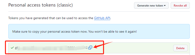 github token